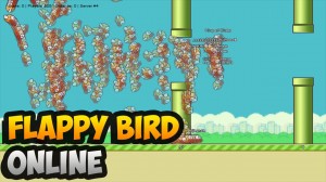 Le jeu à succès Flappy Bird à été reproduit en mode multi-joueur